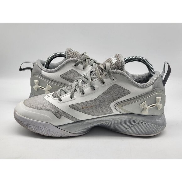 Under Armour Clutchfit Drive 2 Low‎ White Mens Basketball Shoes Size 7.5 - Picture 3 of 10